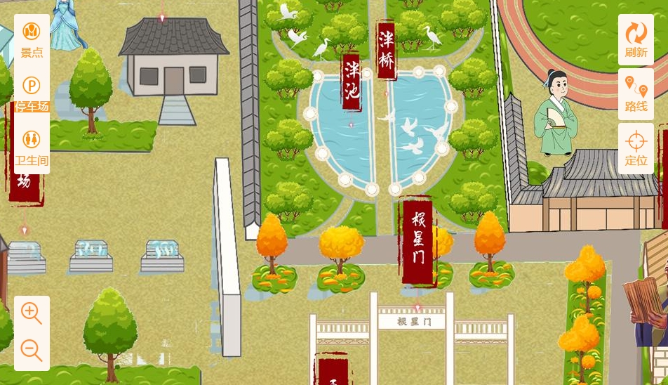 城北手绘地图景区语音讲解导览系统：智慧景区建设的基石